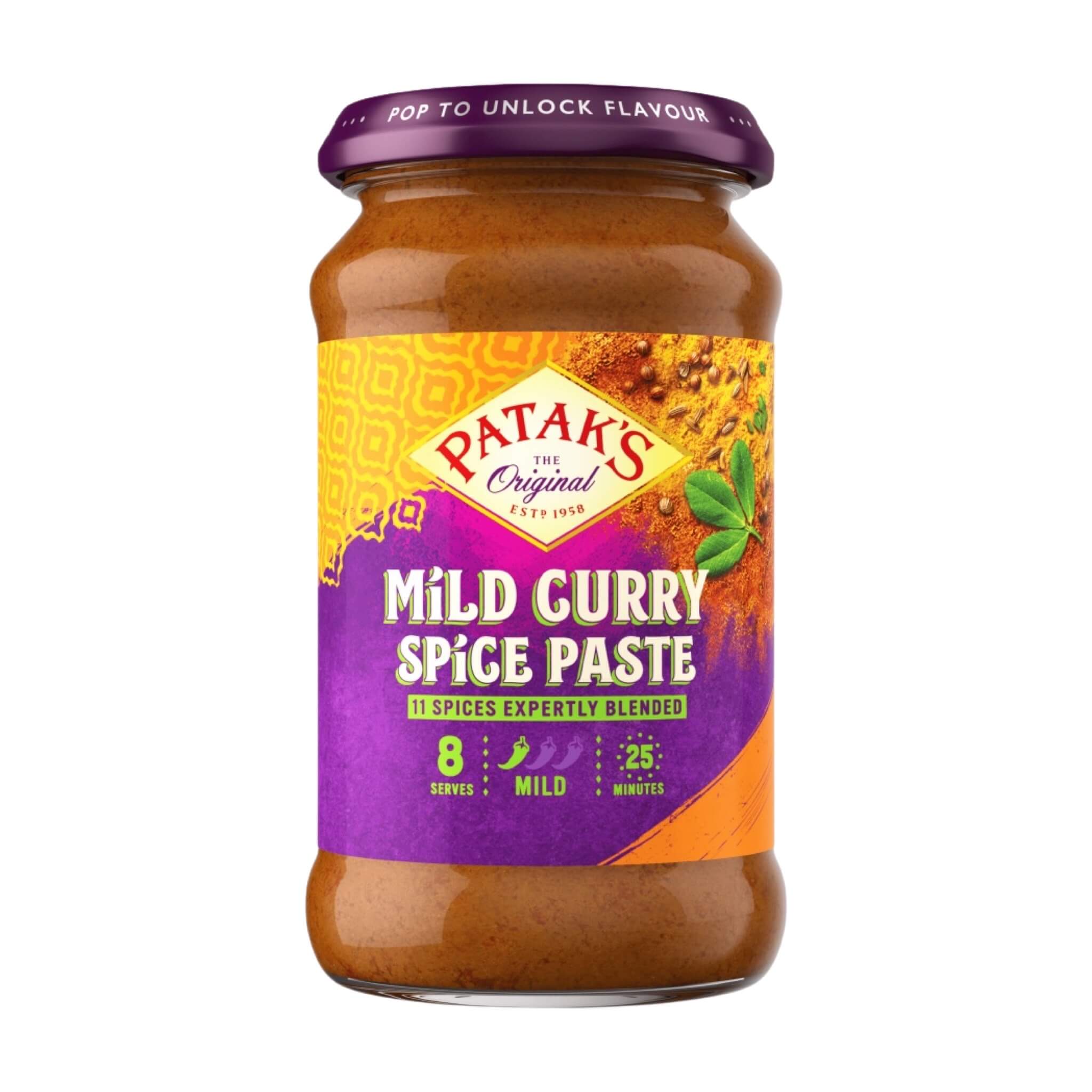 PATAK’S Mild Curry Spice Paste | Matthew's Foods Online