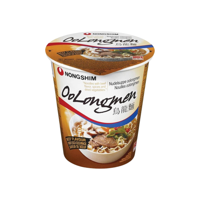 NONGSHIM Oolongmen Cup Noodle - beef flavour  | Matthew&