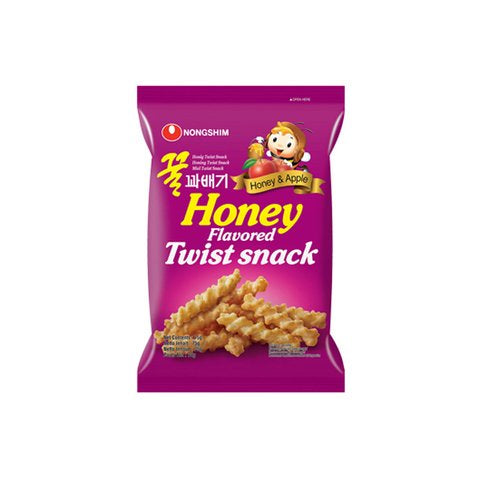 NONGSHIM - Honey Flavoured Twist Snack - Matthew&