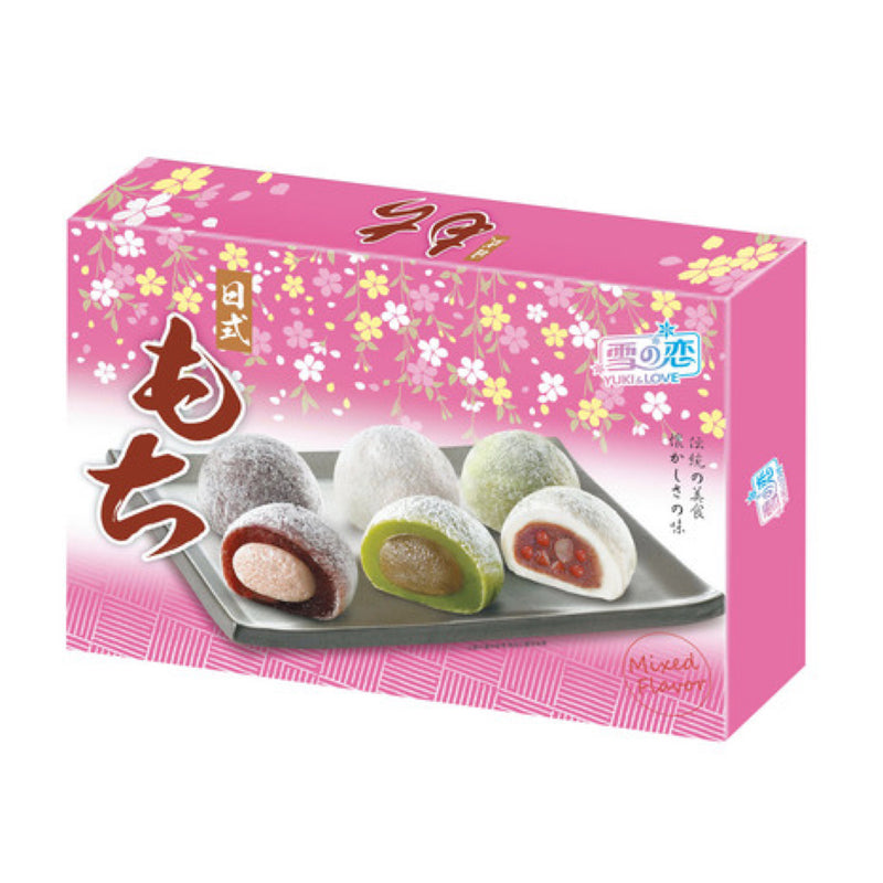 Buy YUKI & LOVE Mixed Flavour Japanese Style Mochi – Matthew's Foods Online