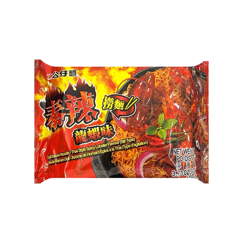 Buy Doll Thai Style Spicy Lobster Flavour Stir Type Ramen 公仔-泰辣龍蝦味撈麵