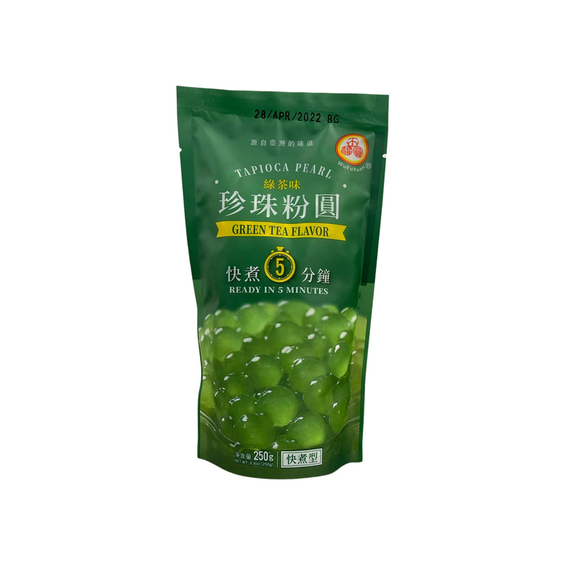 WFY - Green Tea Flavour Tapioca Pearl (五福圓 綠茶味珍珠粉圓） - Matthew&