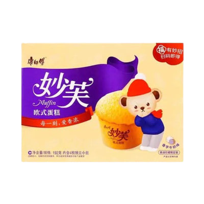 MASTER KONG Taro Flavour Muffin (康師傅 妙芙香芋牛奶味歐式蛋糕) | Matthew's Foods Online Oriental Supermarket