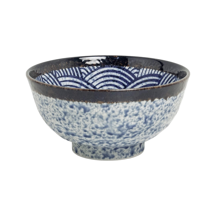 EDO Japanese Wave Pattern Udon Bowl | Matthew&