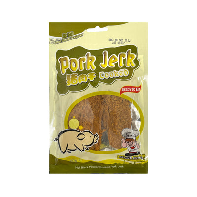 ADVANCE FOOD Hot Black Pepper Cooked Pork Jerk 領先食品-豬肉乾 | Matthew's Foods Online