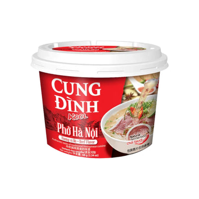 KOOL Cung Dinh Vietnamese Instant Rice Noodle Bowl - Beef | Matthew's Foods