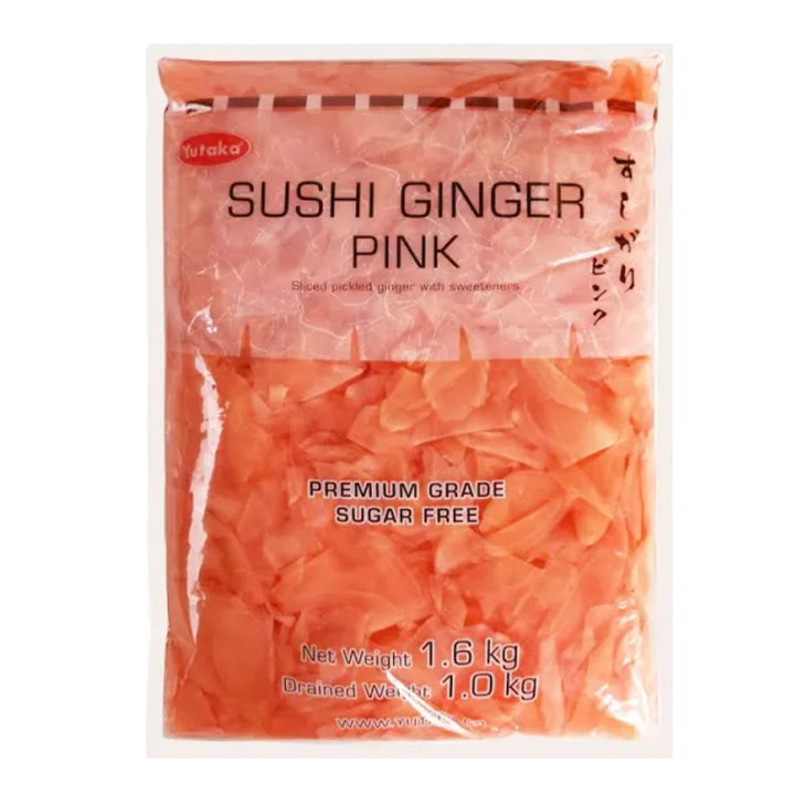 YUTAKA Catering Size Sushi Ginger - Pink - 1.6kg | Matthew&