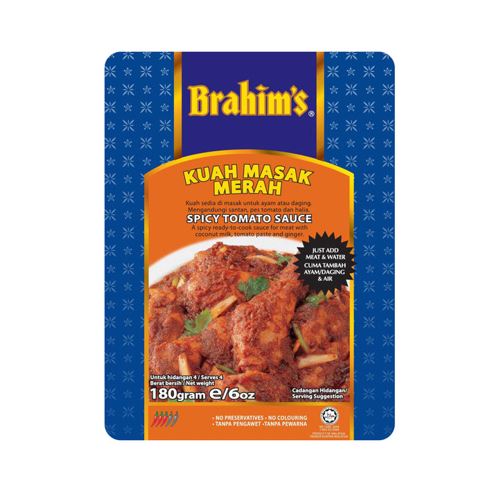 Buy BRAHIM’S Spicy Tomato Sauce -Kuah Masak Merah | Matthew&