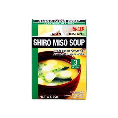 S&B - Japanese Instant Miso Soup - Matthew's Foods Online